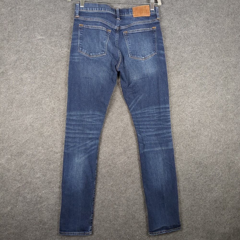 J.Crew 250 Skinny Jeans Mens‎ Medium Wash Blue Denim Slim Fit 30x34 - Picture 7 of 15